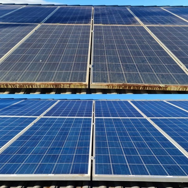 Dirty Solar Panels Are Less Efficient